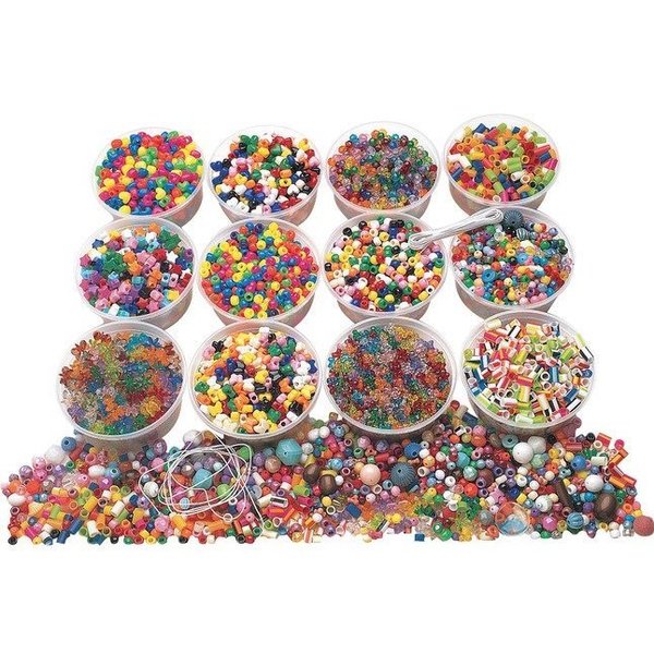 School Smart BEADS CLASSROOM ASSORTMENT  KIT 19000